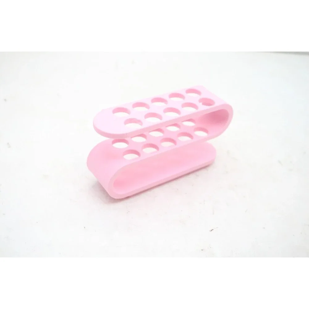 Modern Desktop Office Organizer - 3D Printed Pen/Pencil Holder - Pink - USA